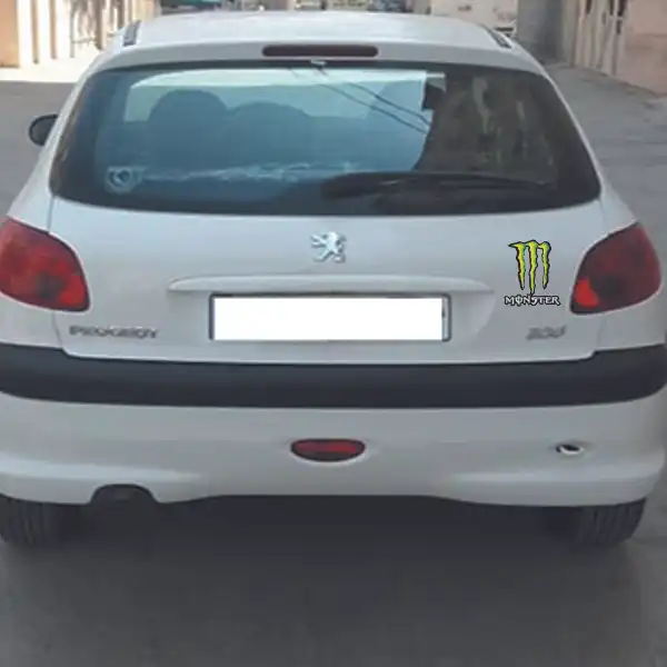 برچسب بدنه خودرو طرح پنجه هیولا طرح monster11