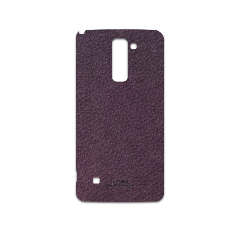 برچسب پوششی ماهوت مدل Purple-Leather مناسب برای گوشی موبایل ال جی Stylus 2