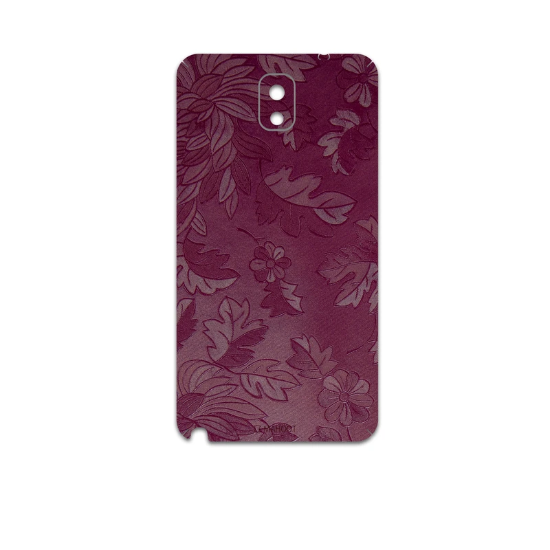 برچسب پوششی ماهوت مدل Red-Wildflower مناسب برای گوشی موبایل سامسونگ Galaxy Note 3