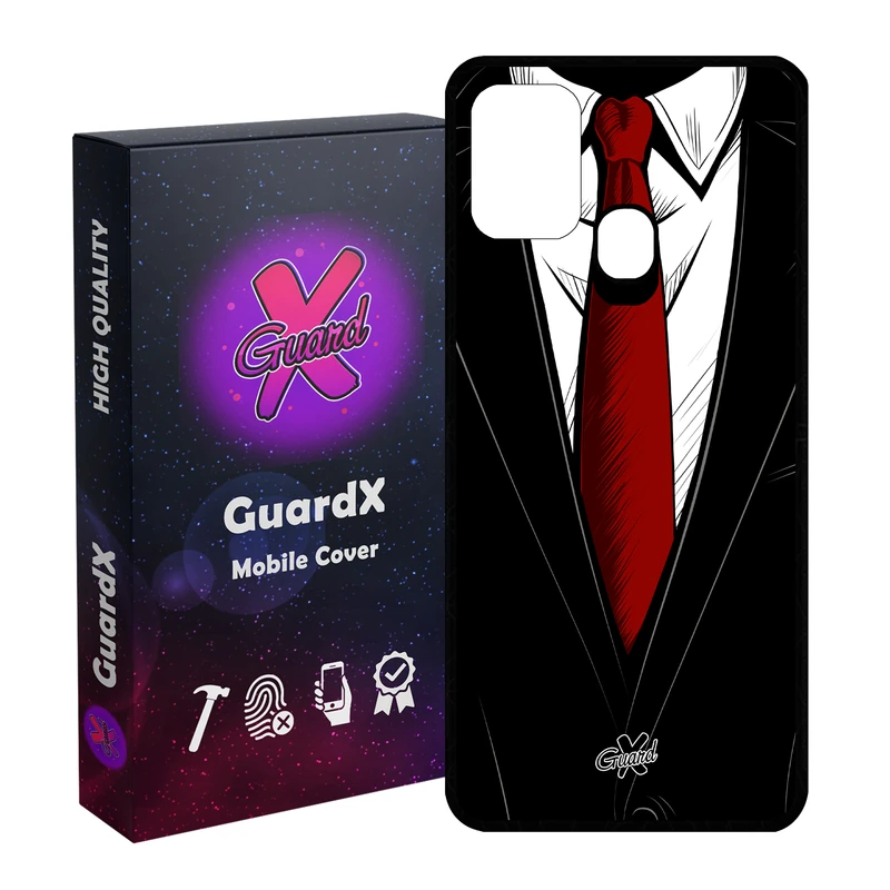 کاور گارد ایکس طرح کروات مدل Glass10209 مناسب برای گوشی موبایل سامسونگ Galaxy M31 / M31 Prime / F41