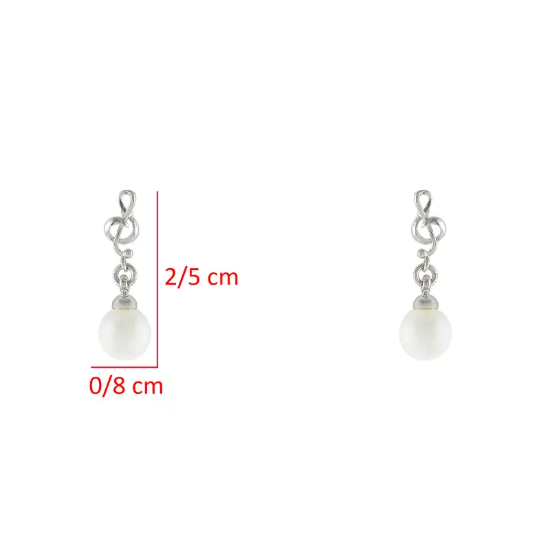 گوشواره زنانه ژوپینگ مدل مروارید کد 1657