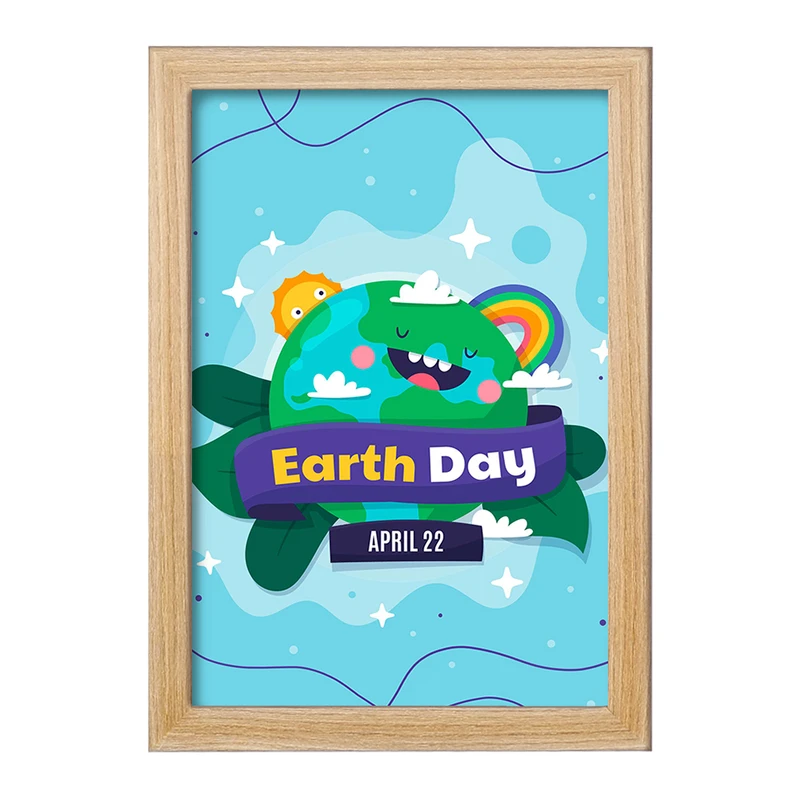 تابلو خندالو مدل حمایت از محیط زیست کد 25926