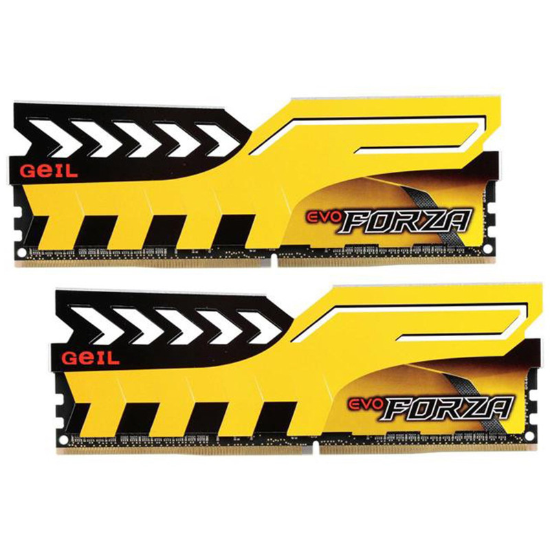 رم دسکتاپ DDR4 دو کاناله 2400 مگاهرتز CL16 گیل مدل Forza ظرفیت 8 گیگابایت