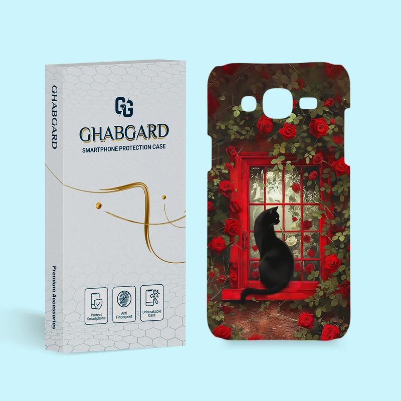 کاورکاور قاب گارد مدل دخترانه مناسب برای گوشی موبایل سامسونگ Galaxy J5 2015 / J500