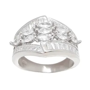 انگشتر نقره زنانه کد sj214