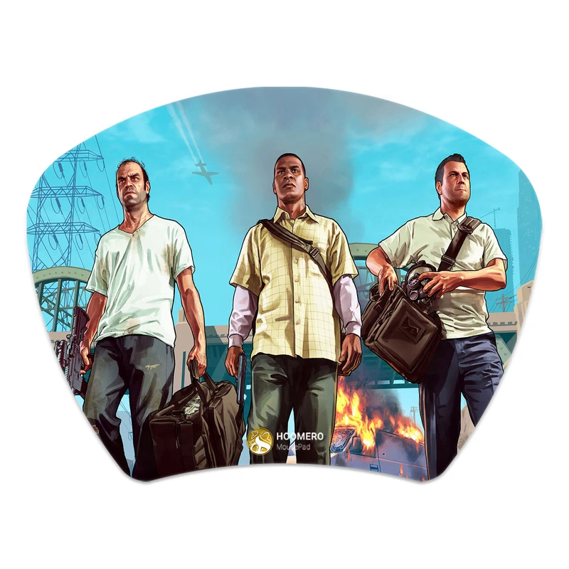 ماوس پد هومرو مدل MC078 طرح جی تی ای