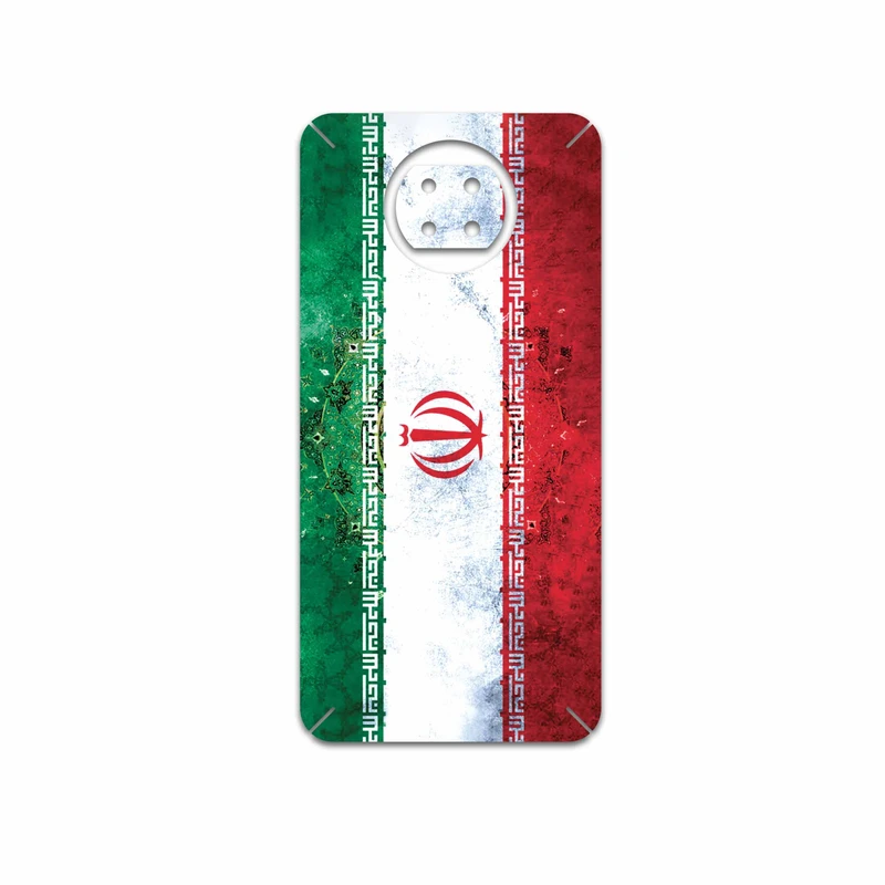 برچسب پوششی ماهوت مدل Iran-Flag-1 مناسب برای گوشی موبایل شیائومی Redmi Note 9T