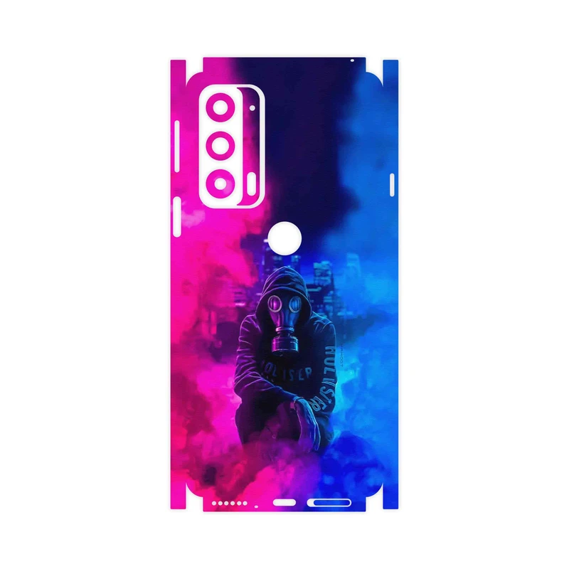 برچسب پوششی ماهوت مدل Smoke Rainbow Digital Art 2-FullSkin مناسب برای گوشی موبایل موتورولا Edge 20