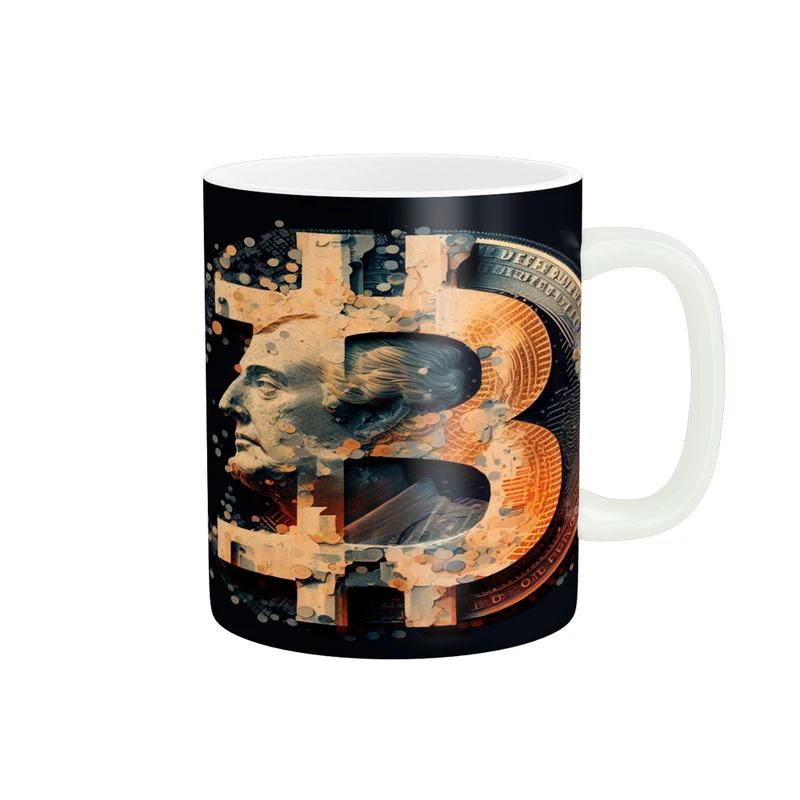 ماگ پادآفرین مدل ترید بورس بازارمالی تریدر کد  p1231