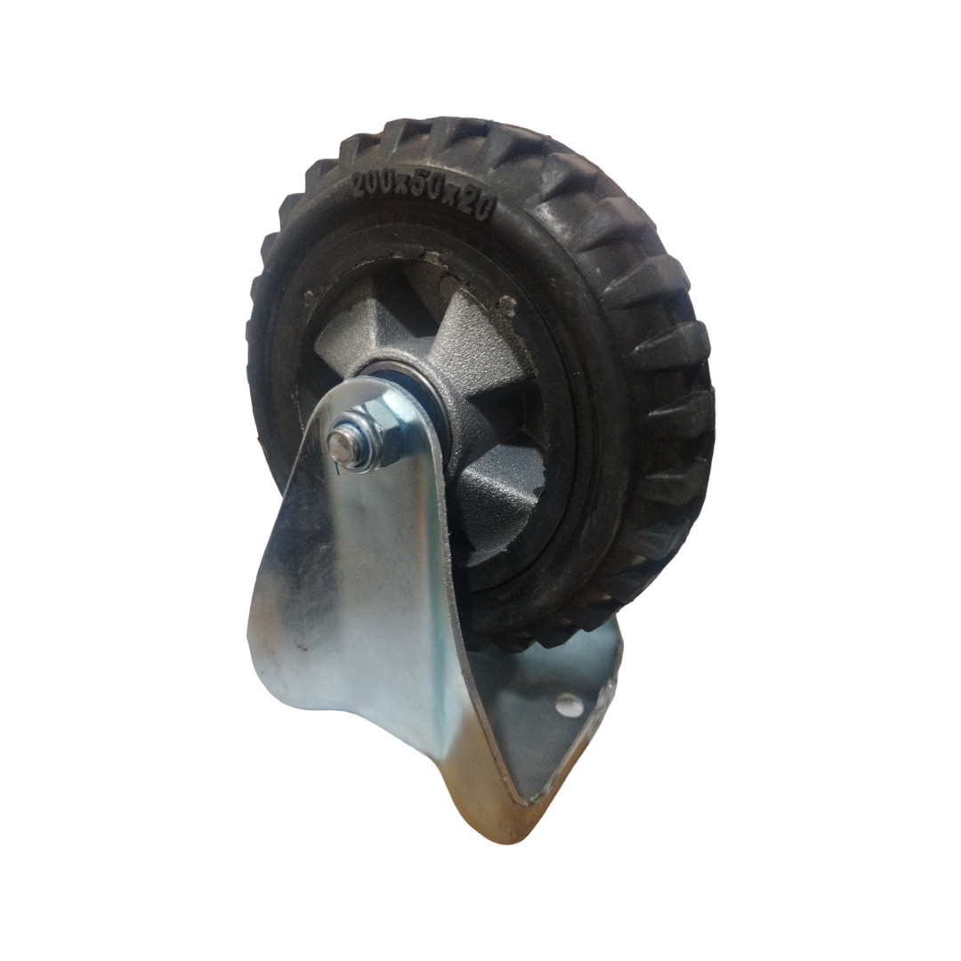 چرخ کفیدار ثابت پارس کاستر مدل TS-200mm چرخ کفیدار ثابت پارس کاستر مدل TS-200mm