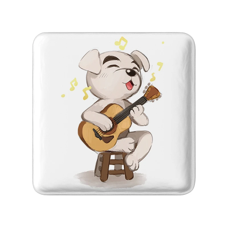 مگنت خندالو طرح بازی انیمال کراسینگ (Animal Crossing) مدل مربعی کد 32631