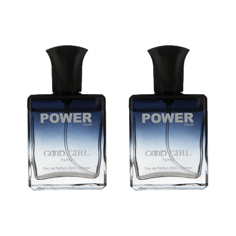 عطر جیبی زنانه پاور پالس مدل گود گرل حجم 25 میلی لیتر بسته 2 عددی