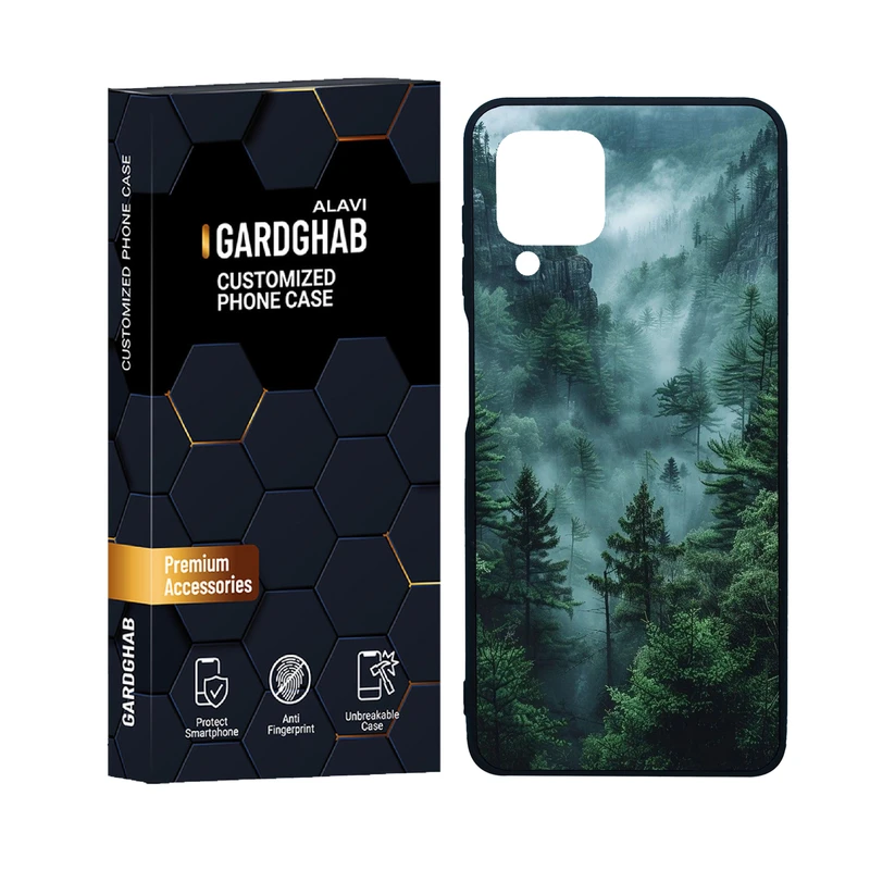 کاور گارد قاب علوی مدل دور ژله ای منظره و طبیعت مناسب برای گوشی موبایل سامسونگ Galaxy M22 4G