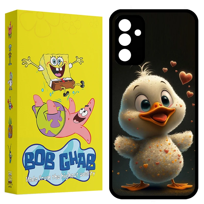 کاور باب قاب طرح جوجه اردک مدل BCPA34 مناسب برای گوشی موبایل سامسونگ Galaxy A34 5G