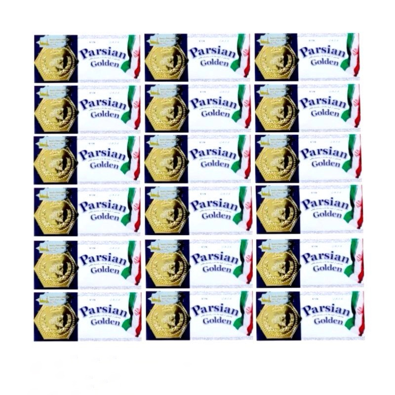 سکه طلا گرمی 18 عیار مدل پارسیان آفرینش k150 مجموعه 18 عددی