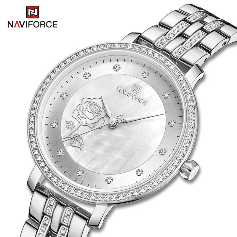 ساعت مچی عقربه ای زنانه نیوی فورس مدل NF5017