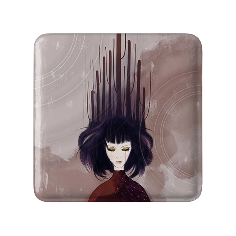 پیکسل خندالو طرح بازی گریس (Gris) مدل مربعی کد 35553