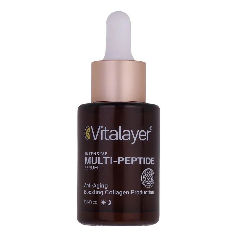 سرم ضد چروک ویتالیر مدل Multi Peptide حجم 30 میلی‌لیتر