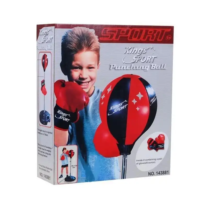 کیسه بوکس مدل 143881 به همراه یک جفت دستکش