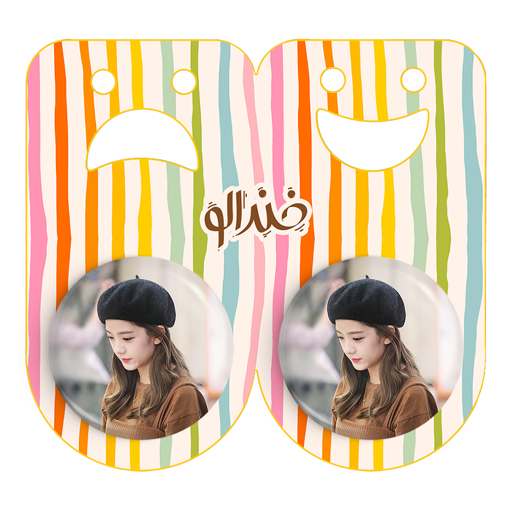 پیکسل خندالو مدل جیسو بلک پینک کد 14141 به همراه مگنت