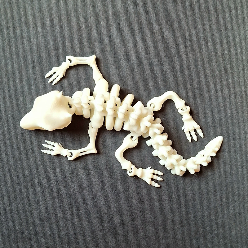 اکشن فیگور مدل سوسمار شاخدار AF01