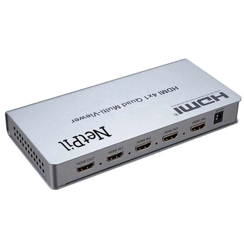 سوییچ چهار پورت کوادویوئر 4*1 HDMI QUAD VIEWER نت پیل مدل Q401