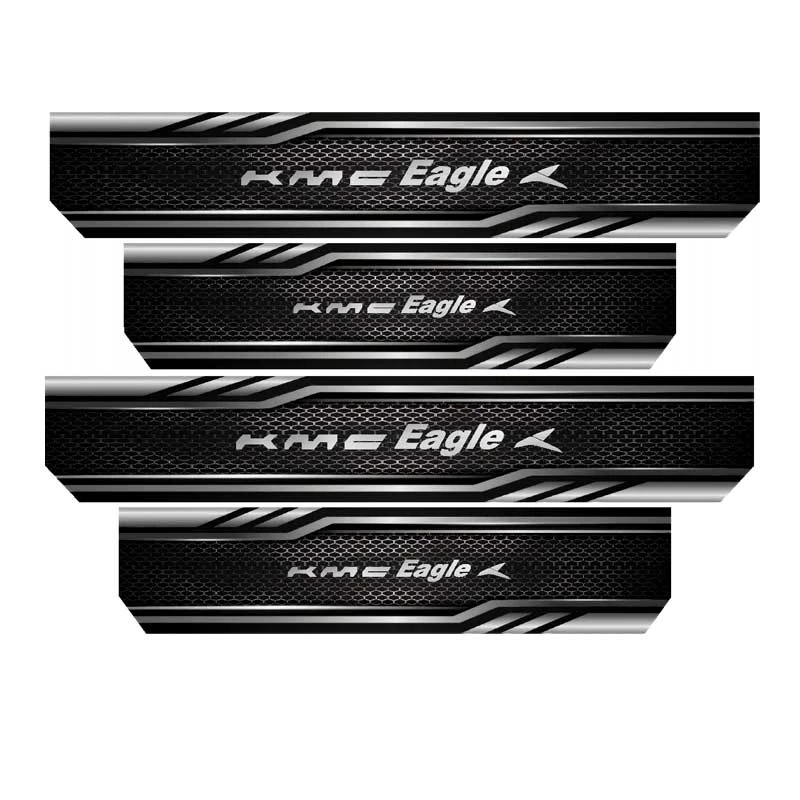 برچسب بدنه خودرو رایسان کد SP2098 مناسب برای کی ام سی ایگل مجموعه 4 عددی