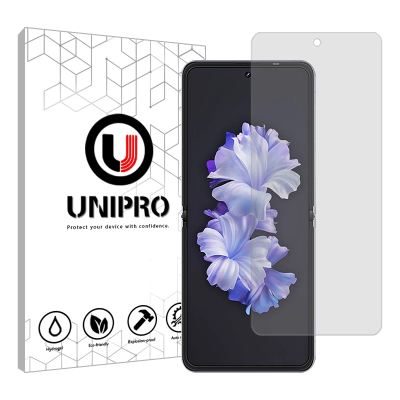 محافظ صفحه نمایش شفاف یونی پرو مدل 5 Star مناسب برای گوشی موبایل تکنو Phantom V Flip