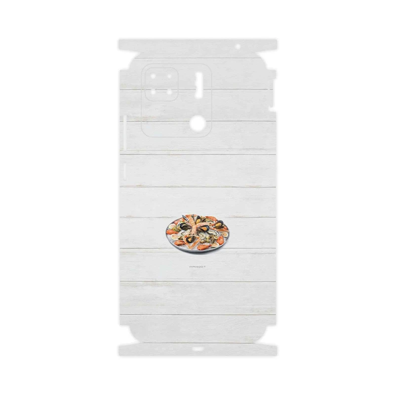 برچسب پوششی ماهوت مدل Seafood-FullSkin مناسب برای گوشی موبایل شیائومی Redmi 10A