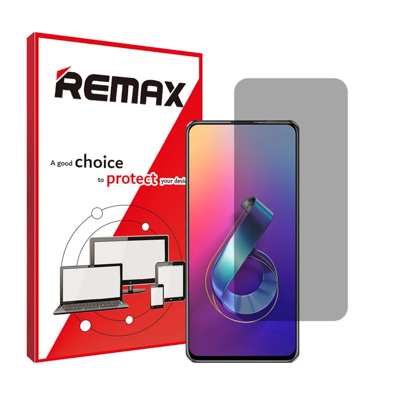 محافظ صفحه نمایش حریم شخصی ریمکس مدل Resistant مناسب برای گوشی موبایل ایسوس Zenfone 6 ZS630KL