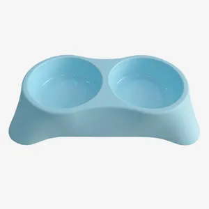 ظرف آب و غذا سگ و گربه طرح دو قلو مدل AS