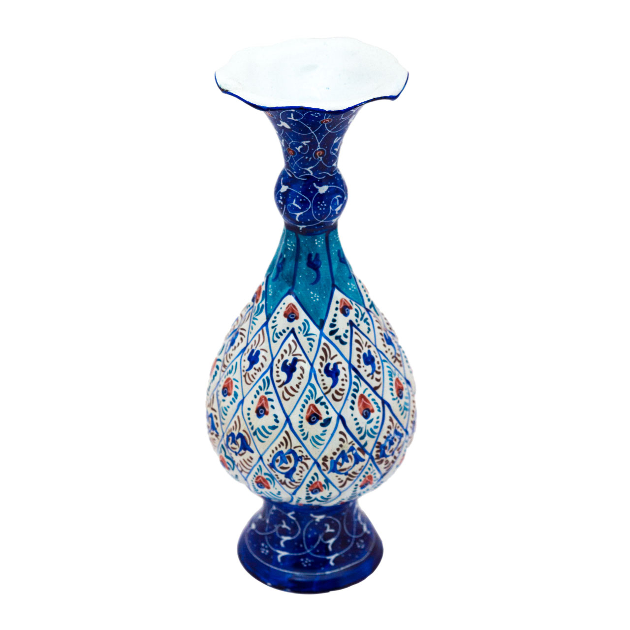 گلدان میناکاری مدل صراحی کد 390-12-102