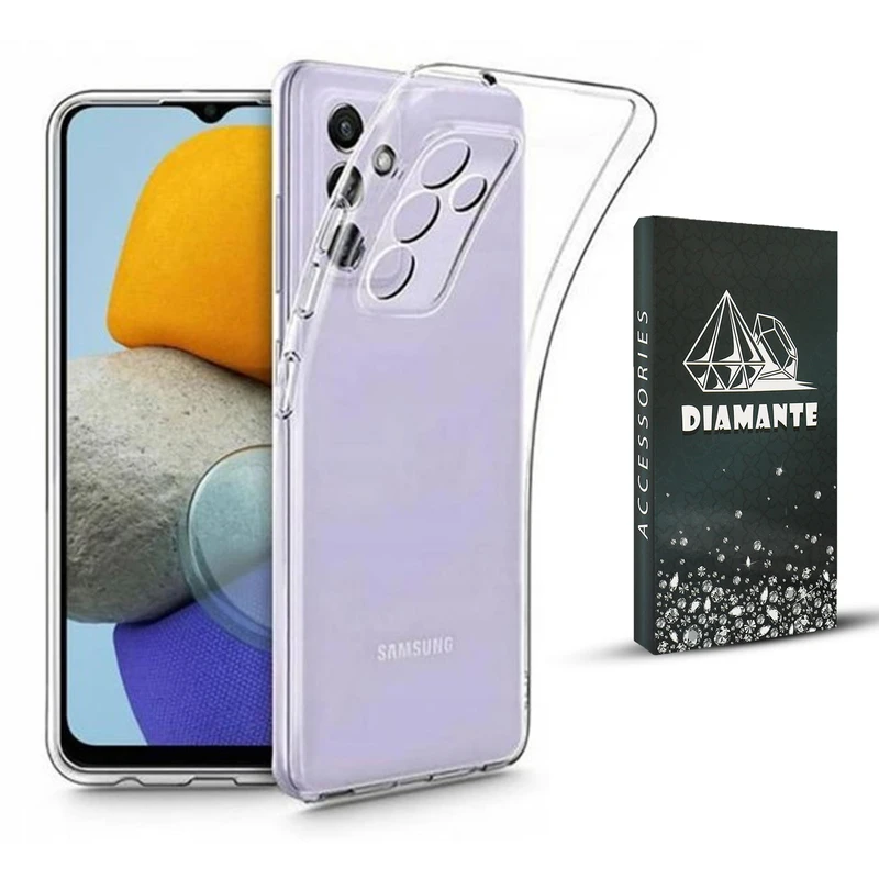 کاور دیامانته مدل Nahid Navy مناسب برای گوشی موبایل سامسونگ Galaxy M13 4G