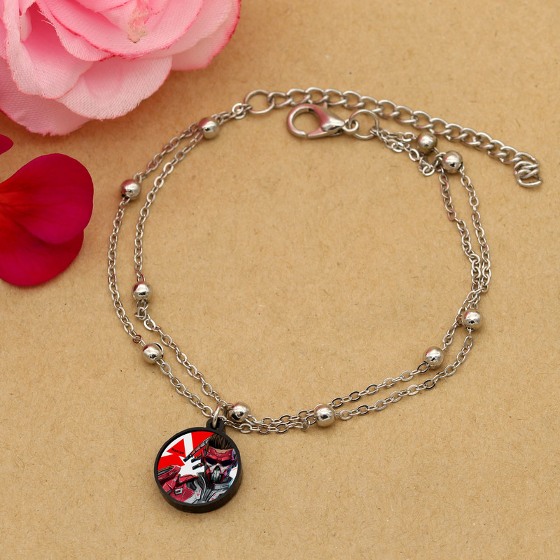 پابند زنانه ناکسیگو مدل شب تاب طرح Apex Legends کد LB7444