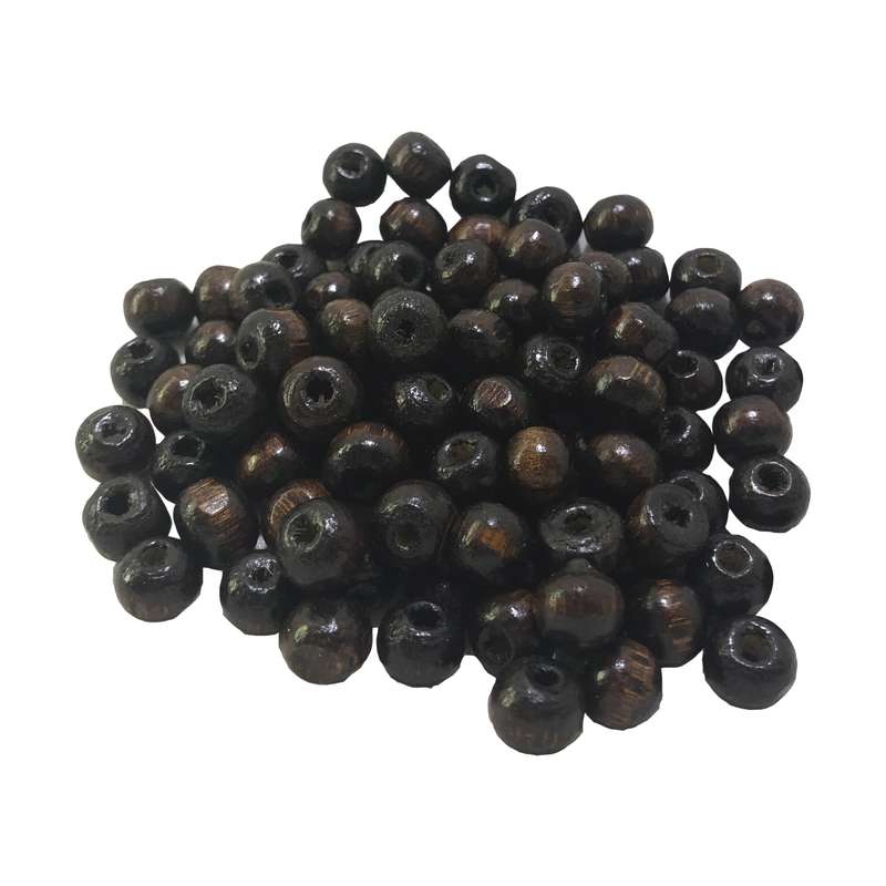 مهره دستبندمدل چوبی کد M034 مجموعه 150 عددی