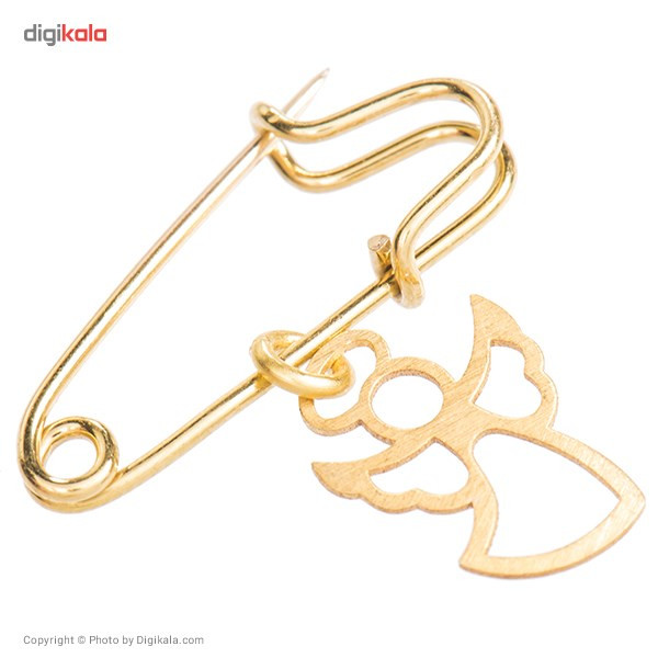 سنجاق سینه طلا 18 عیار رزا مدل PG10