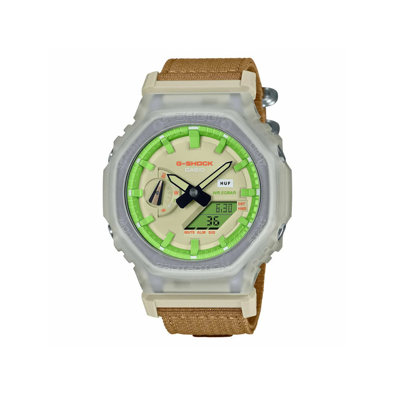 ساعت مچی عقربه ای مردانه کاسیو مدل GA-2100HUF-5ADR