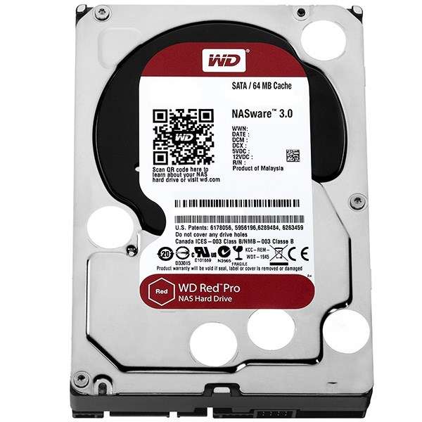 هارددیسک اینترنال وسترن دیجیتال مدل Red Edition Pro ظرفیت 2 ترابایت 64 مگابایت کش WD2001FFSX هارددیسک اینترنال وسترن دیجیتال مدل Red Edition Pro ظرفیت 2 ترابایت 64 مگابایت کش WD2001FFSX