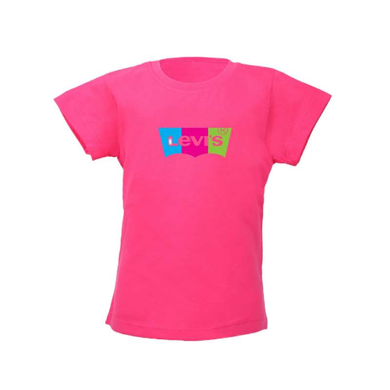 تی شرت آستین کوتاه دخترانه کد lvs-sr-1