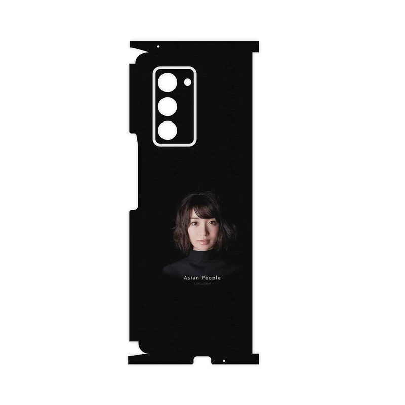 برچسب پوششی ماهوت مدل Portrait of an Asian Woman-FullSkin مناسب برای گوشی موبایل سامسونگ Galaxy Z FOLD 2