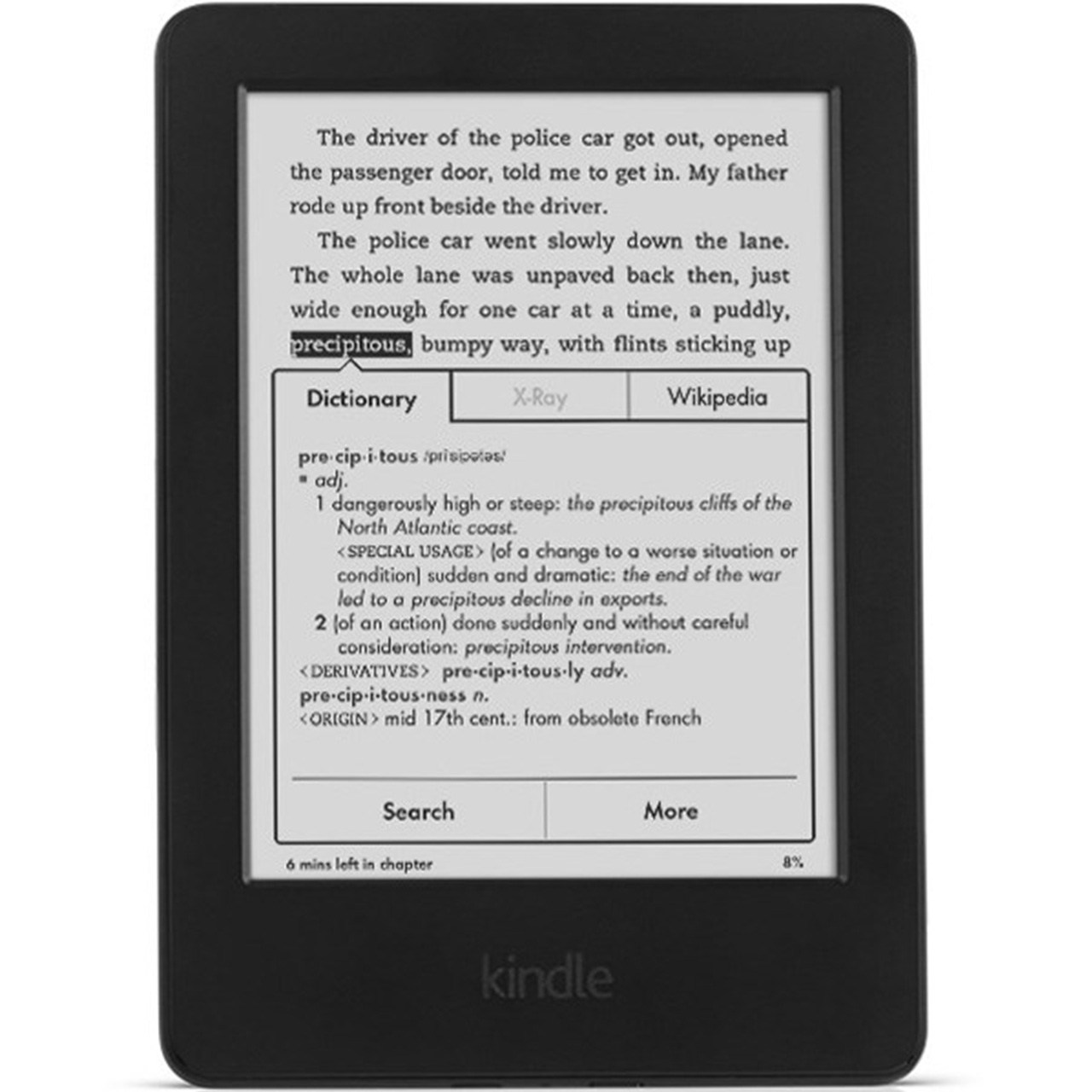 کتاب خوان آمازون مدل Kindle نسل هفتم همراه با کاور اوریجینال - ظرفیت 4 گیگابایت