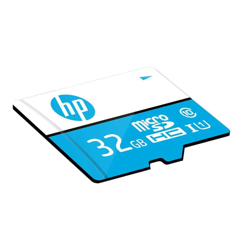 کارت حافظه‌ microSDHC اچ پی مدل MI210 استاندارد UHS-I U1 سرعت 100MBps ظرفیت 32 گیگابایت به همراه آداپتور SD