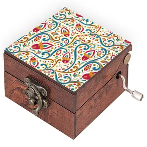 جعبه موزیکال مدل گل کد N332