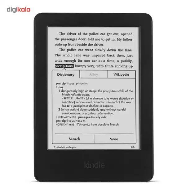 کتاب‌خوان آمازون مدل Kindle نسل هفتم همراه با کاور اوریجینال - ظرفیت 4 گیگابایت