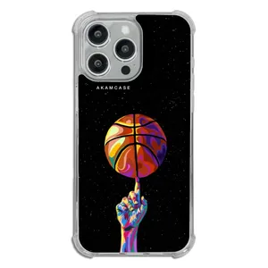 AKAM AMC-WTA15PROMAX-BASKETBALL4 Cover For Apple iPhone 15 Pro Max