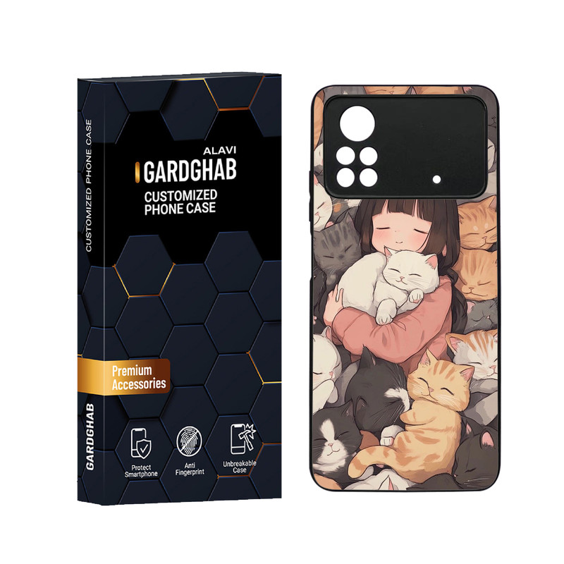 کاور گارد قاب علوی مدل دورژله ای فانتزی مناسب برای گوشی موبایل شیائومی Poco X4 Pro