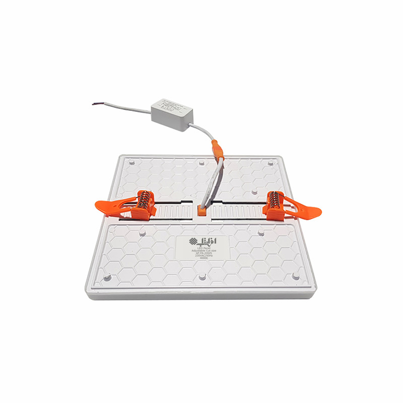 پنل سقفی ال ای دی 24 وات افراتاب طرح مربع مدل فول لایت سایزشو