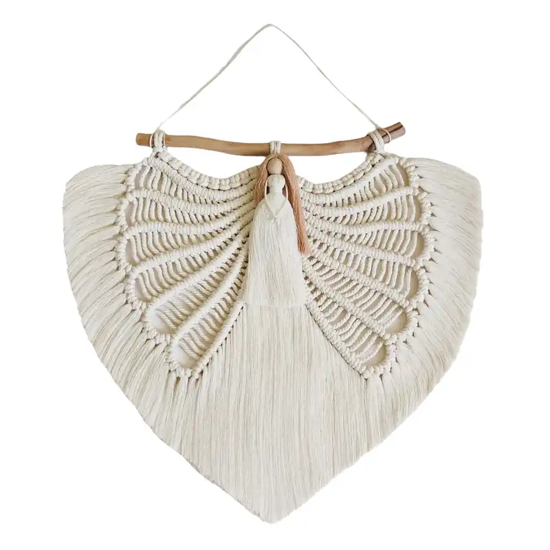 دیوارکوب بافتنی مکرومه