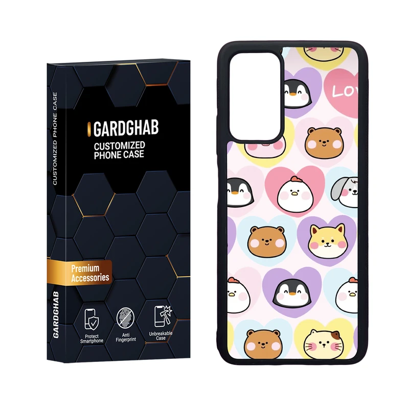 کاور گارد قاب مدل دورژله ای فانتزی مناسب برای گوشی موبایل شیائومی  Poco M4 Pro 5G / Redmi Note 11S 5G
