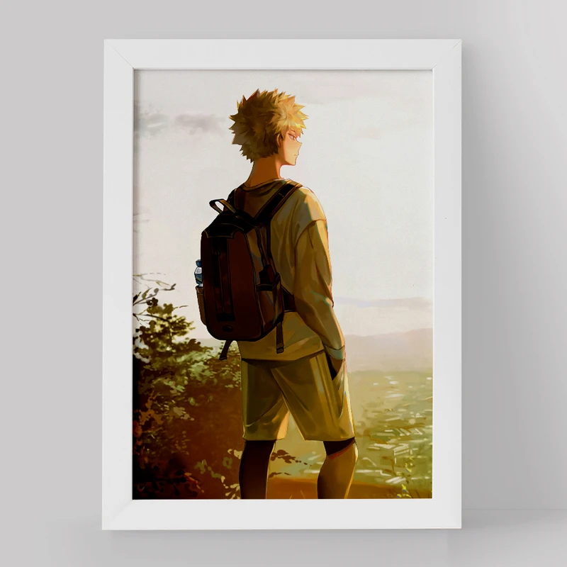 تابلو خندالو مدل باکوگو کاتسوکی انیمه آکادمی قهرمان من کد 11564